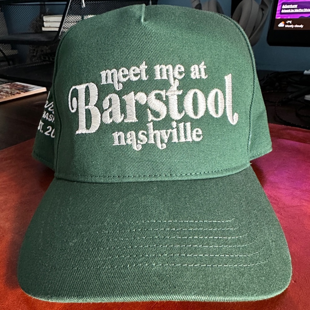 Green Barstool Nashville Hat